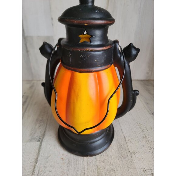 Unique‎ light up pumpkin cat lantern Halloween home decor - Picture 12 of 12